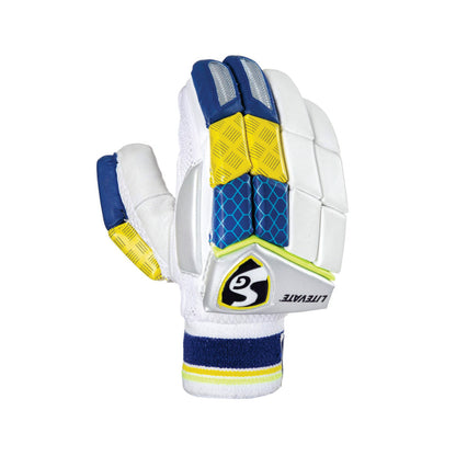 SG Litevate® Batting Gloves High Quality Leather Palm