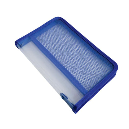 Worldone PP Pencil Pouch Transparent (Blue)