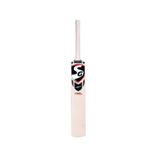 SG Thunder Striker Cricket Bat - Handcrafted from Finest Grade VB English Willow for Leather Ball