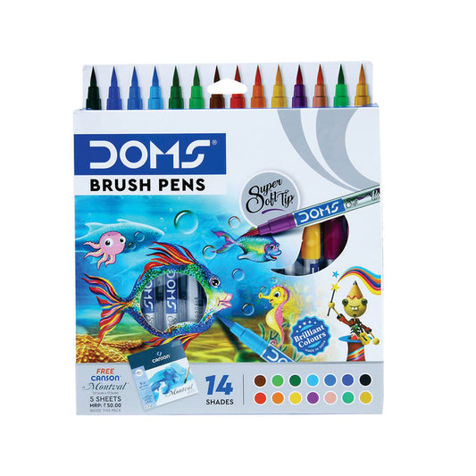 Doms Brush Pen (14 Shades)