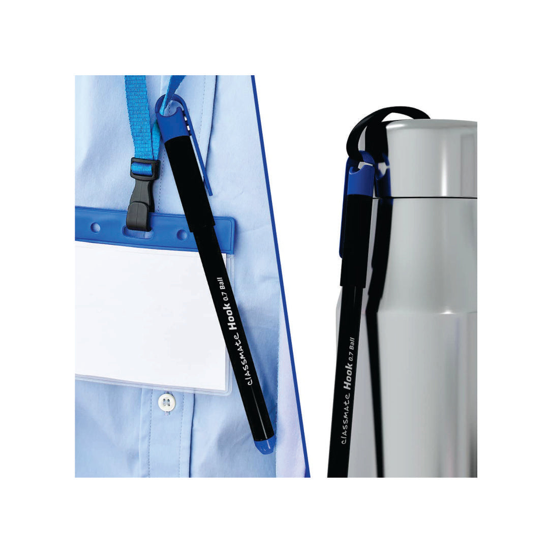 Classmate Hook 0.7 Ball Pen (Blue)