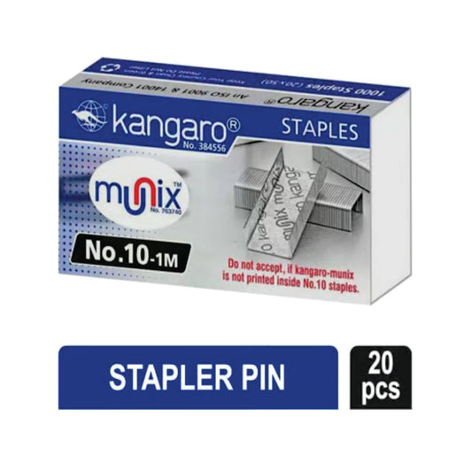 Kangaro Stapler Pin (Silver)