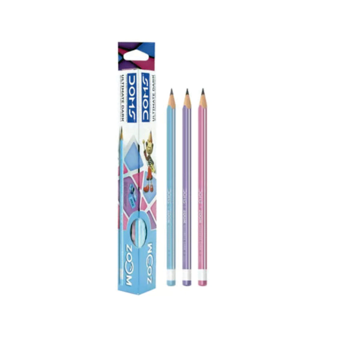 Doms Pencil (Multicolour) - 10 Pieces