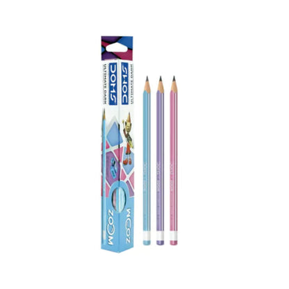 Doms Pencil (Multicolour) - 10 Pieces