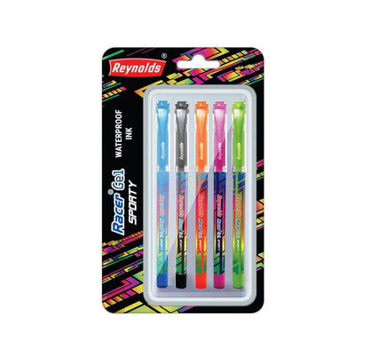 Reynolds Racer Sporty Gel Pen (Blue)