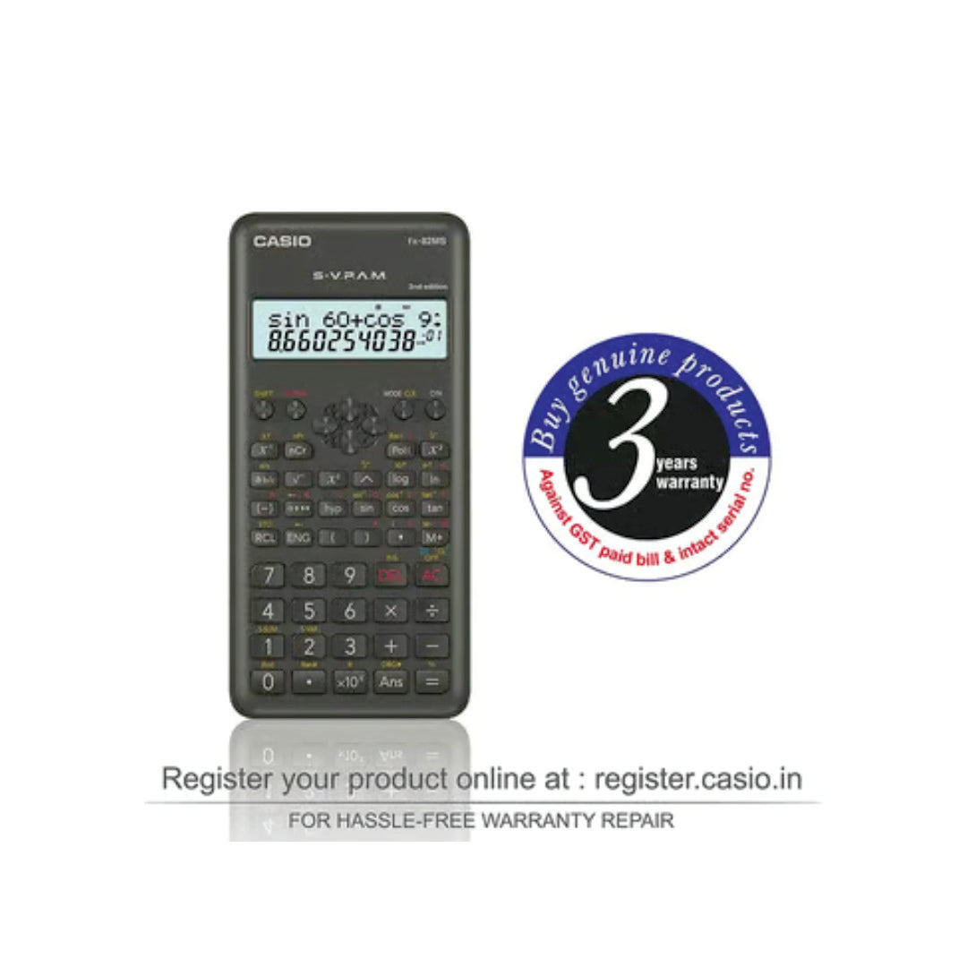 Casio FX-82MS 2nd Gen Calculator (Black)