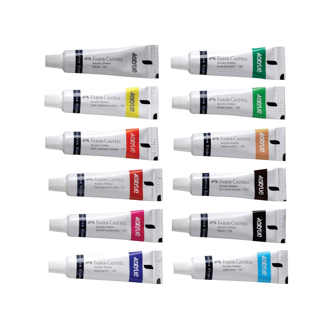 faber castell acrylic Color tubes