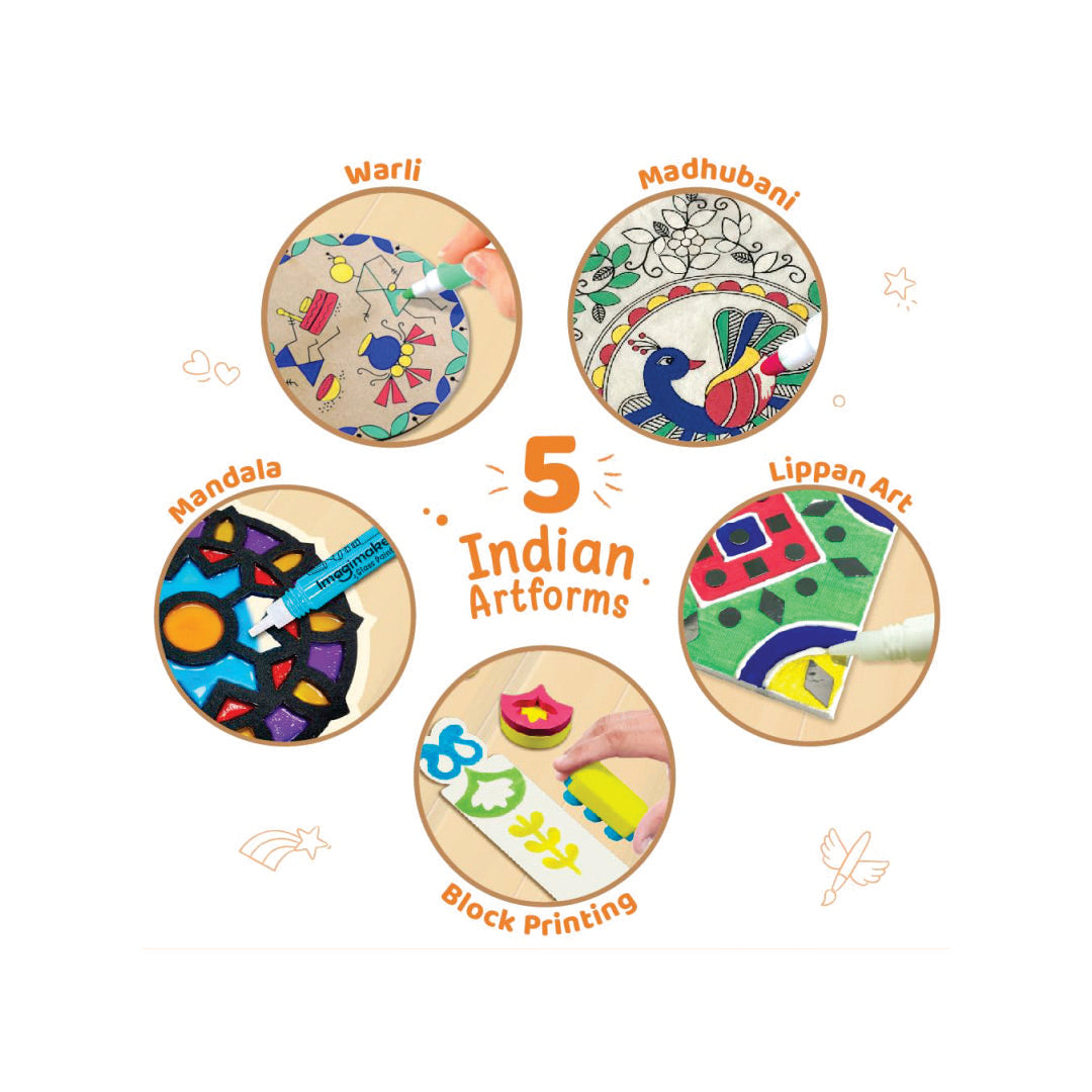 Imagimake DIY Indian Art & Craft Game (8+ years)