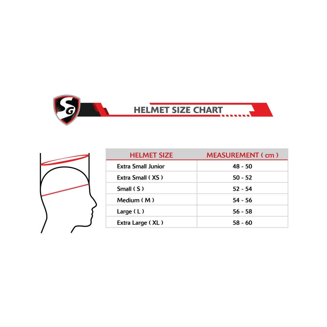 SG Optipro Cricket Helmet