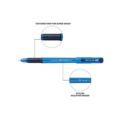 Classmate Octane Ball Pen - Pack of 5 (Blue)