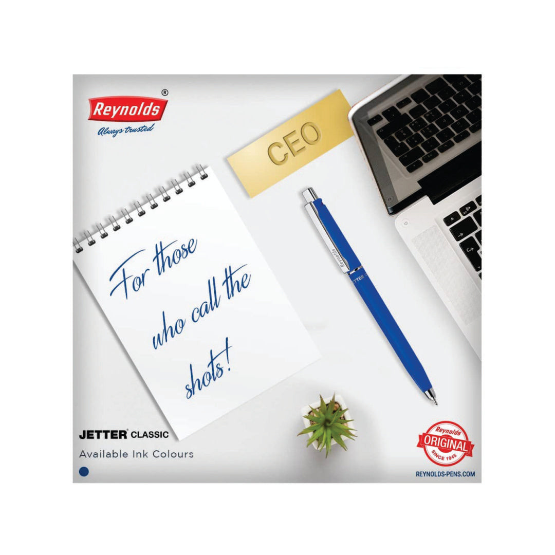 Reynolds Jetter Classic Ball Pen (Blue)