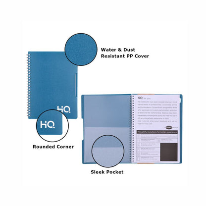 Navneet HQ Single Subject Notebook (A5, 160 Pages)