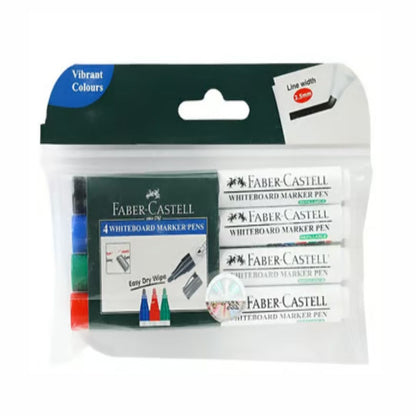 Faber-Castell Whiteboard Marker Set - Pack of 4