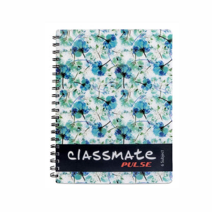 Classmate Single Line Spiral Notebook (Assorted, 302 Pages)