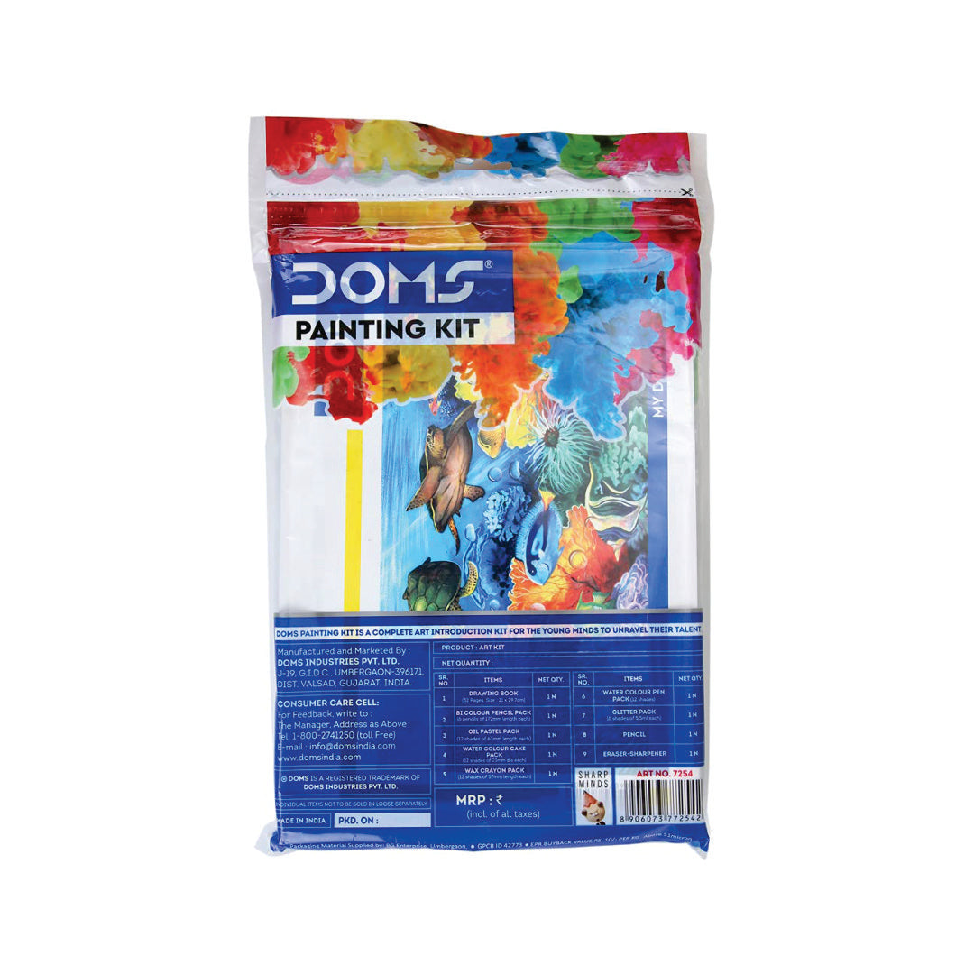 Doms Painting Art Kit (Multicolor)