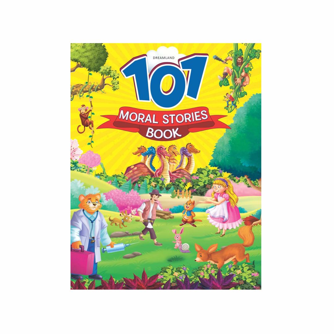 dreamland 101 moral stories Book (Multicolour)