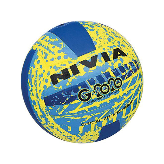 Nivia G2020 PU Volleyball, Size 4, (Multicolour)