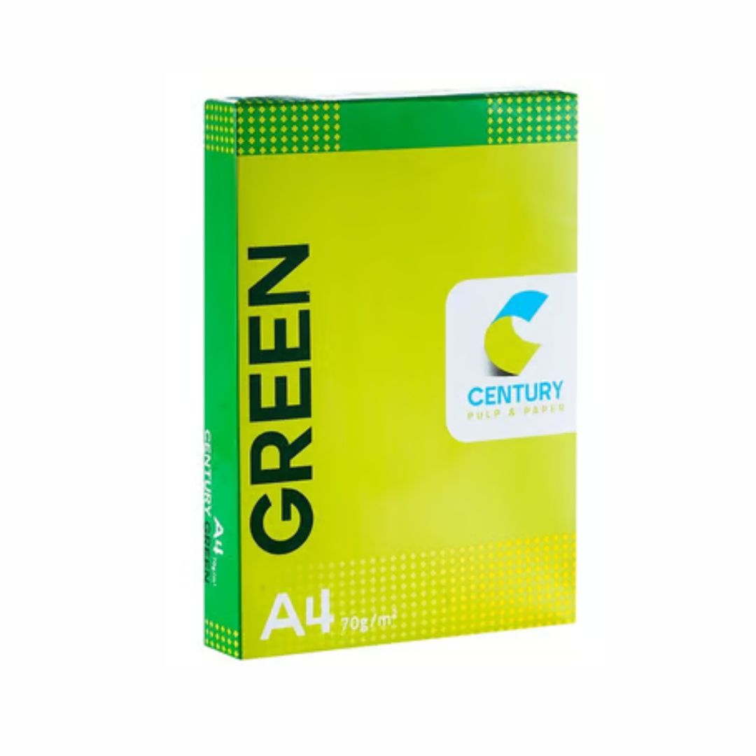 Century Green A4 Sheet (White)