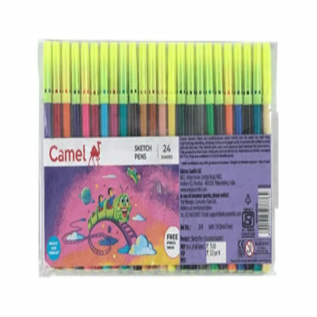 Camel Sketch Pens with 1 Stencil