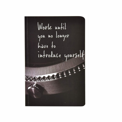 Papboo Ruled Motivational Work Notebook (A5, 120 Pages)