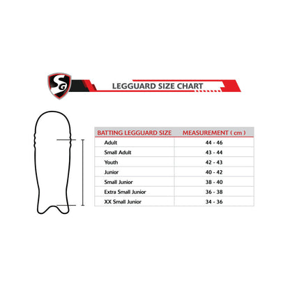 SG Nexus Cricket Batting Legguard (Batting Pad)