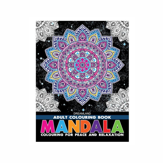 Dreamland Mandala Adults Colouring Book