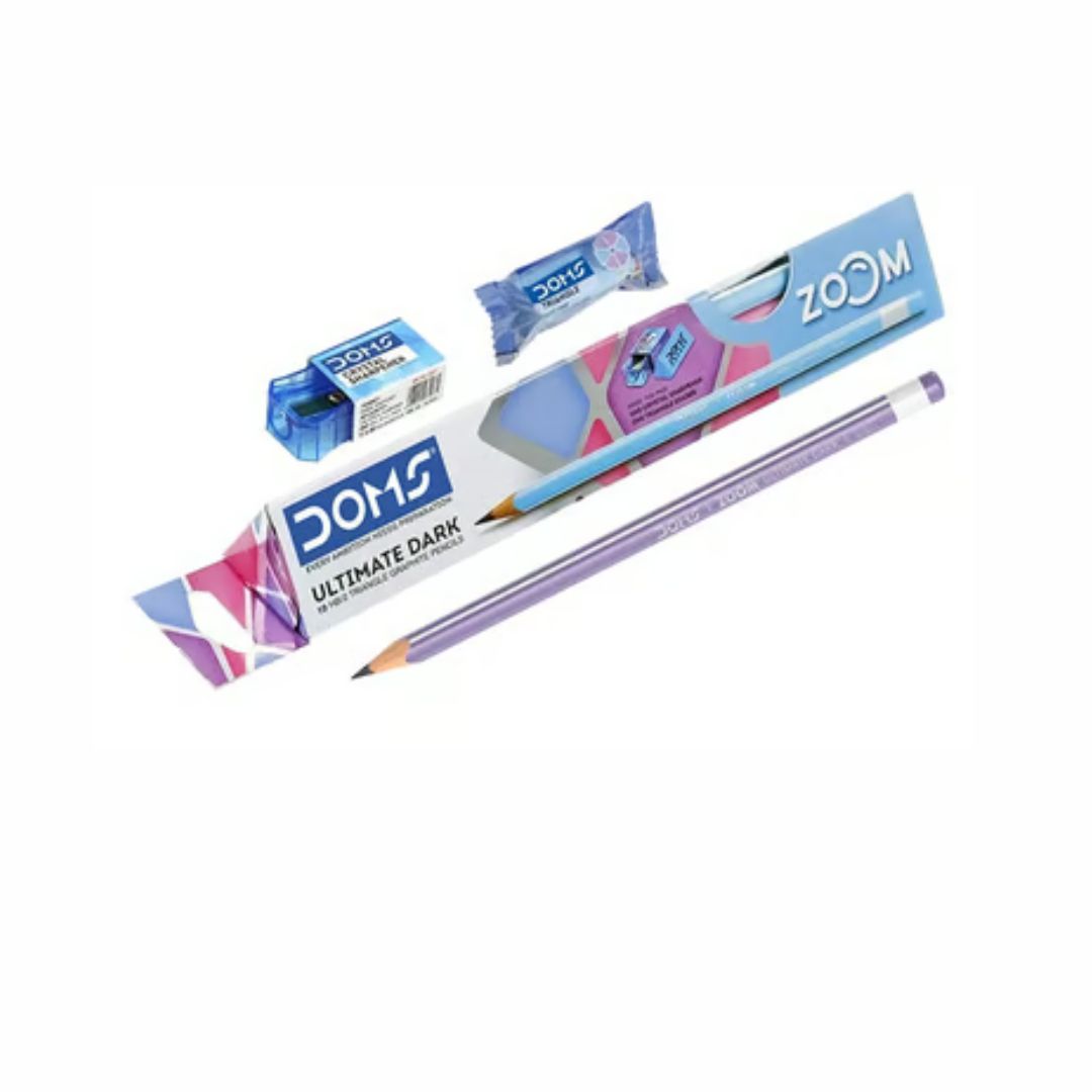 Doms Pencil (Multicolour) - 10 Pieces