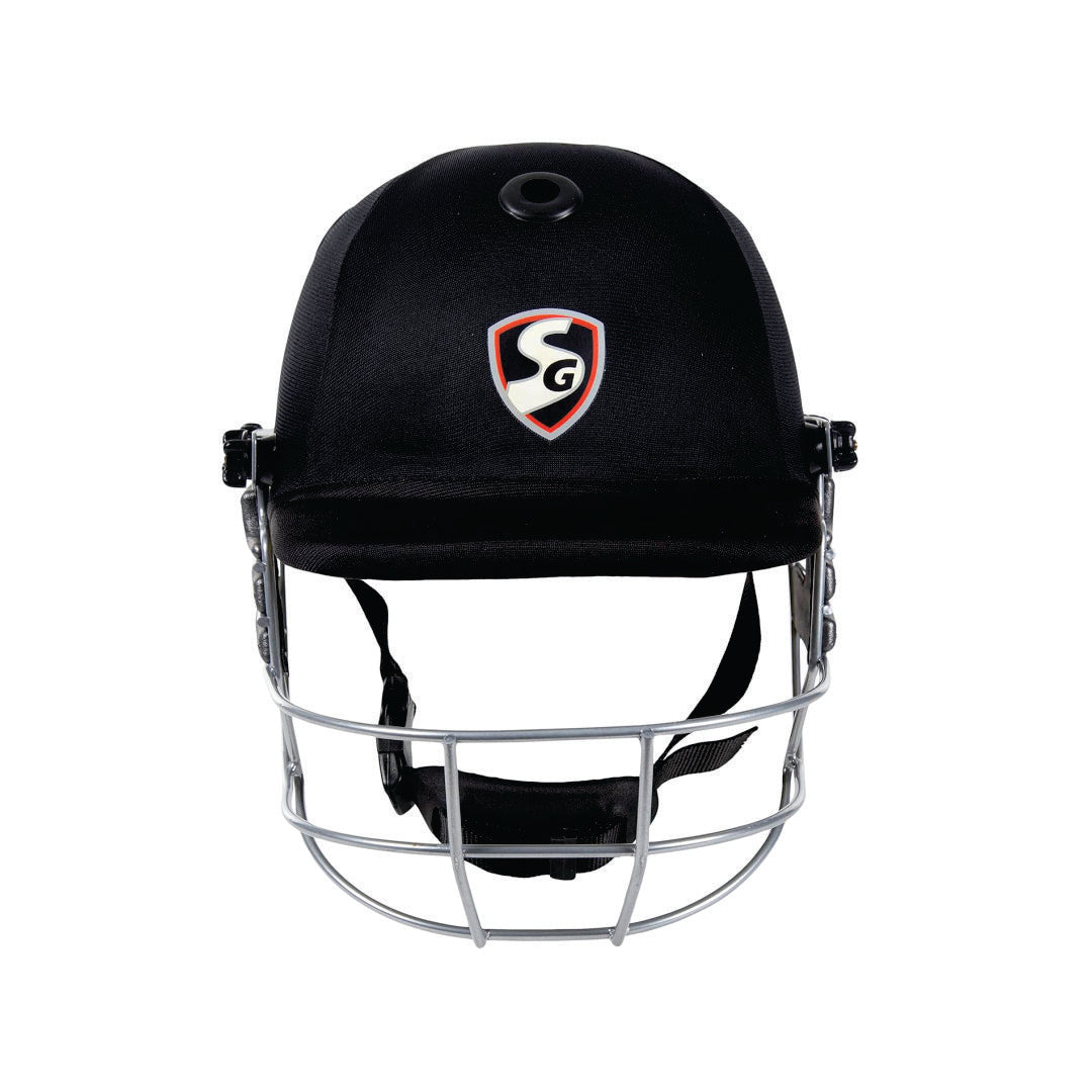 Cricket Helmet SG Blazetech (Black, Small)