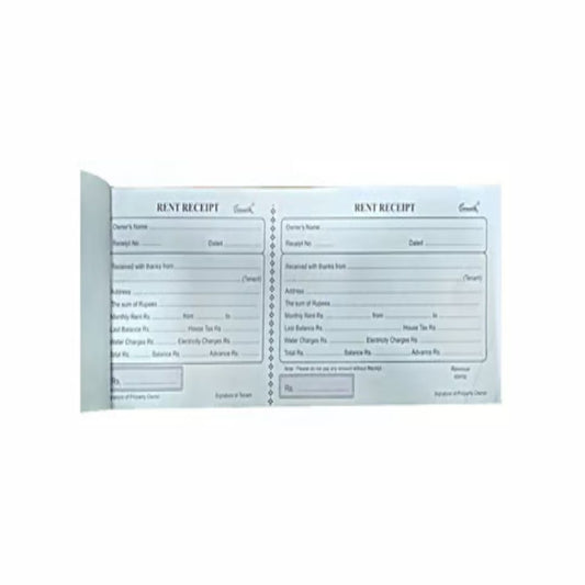 Wingz Rent Receipt Booklet